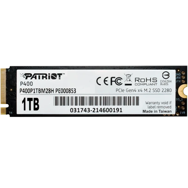 Patriot P400P1TBM28H 5