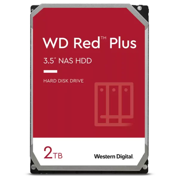 Disco duro WD Red Plus 2TB 3.5"