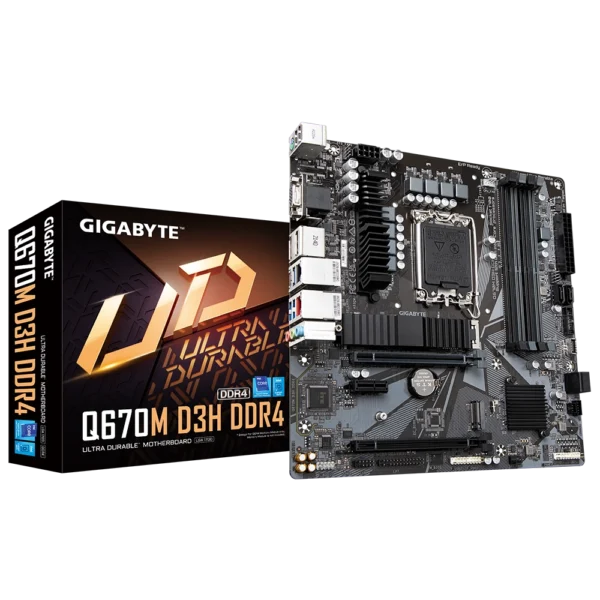 Gigabyte Q670M D3H DDR4