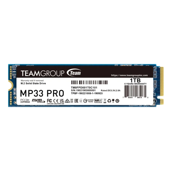 TeamGroup MP33 PRO 1TB