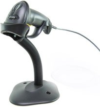LECTOR DE CODIGO DE BARRAS ZEBRA SYMBOL 1D LASER PORTATIL CON CABLE USB 1YR LS2208-SR20007R-UR